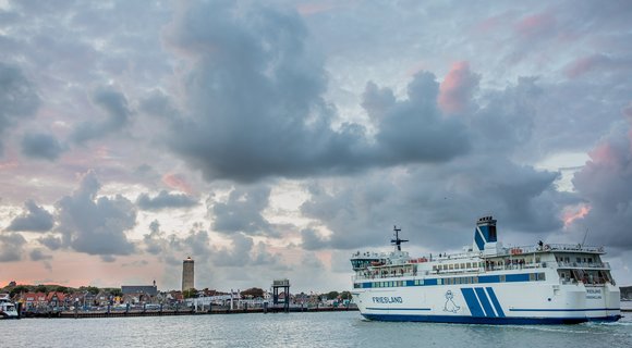 Veerboot Terschelling Boot haven van Terschelling